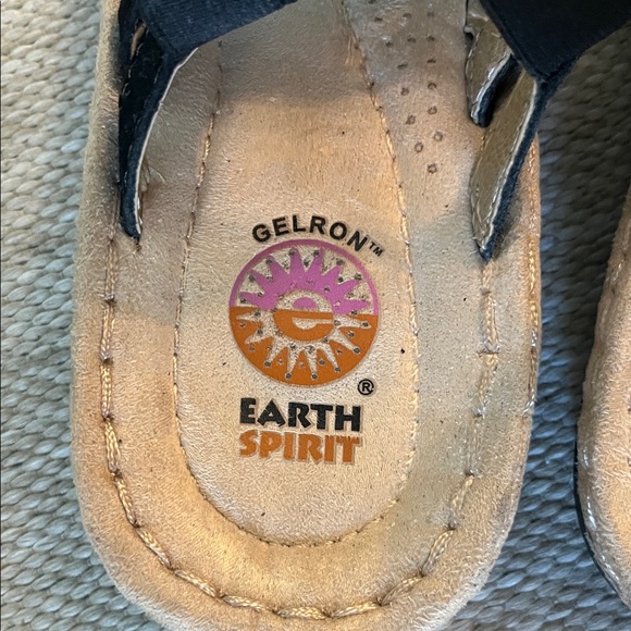 Black Beaded Sandals - Picture 2 of 4